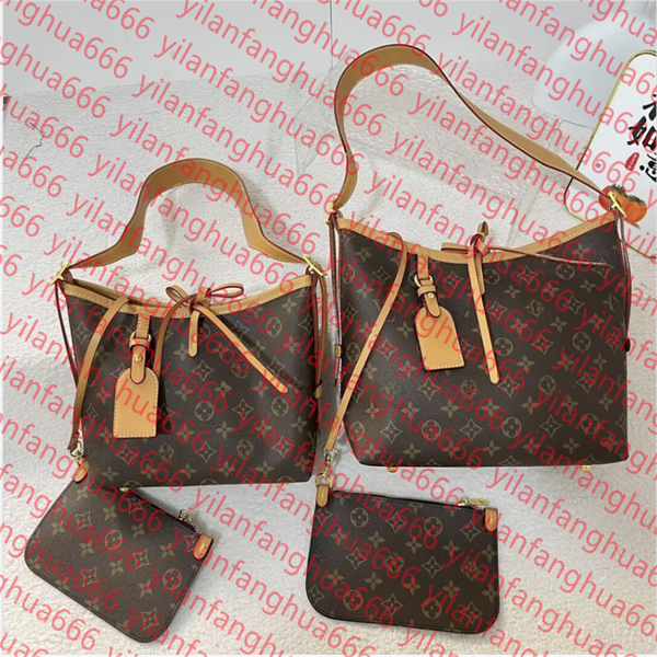 

Fashion Designer Bags Shoulder Bag Tote Real Leather Luxury Old Flower Diane Baguette Large Capacity Canvas Strap Embossed Letters Colorful, White