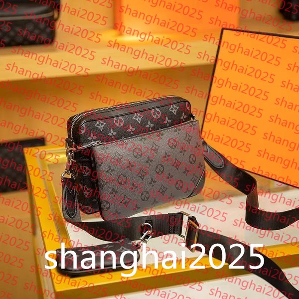 

2025fashion trio outdoor Waistpacks Luxury Designer Bag Womens satchel mens Clutch handbag CrossBody Totes bumbag Chest pack Leath, 25#wallet