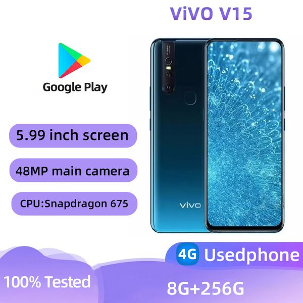 VIVO V15 4G Smartphone 6.53inch 8GB RAM 256GB ROM All Colours in Good Condition Original Android used phone