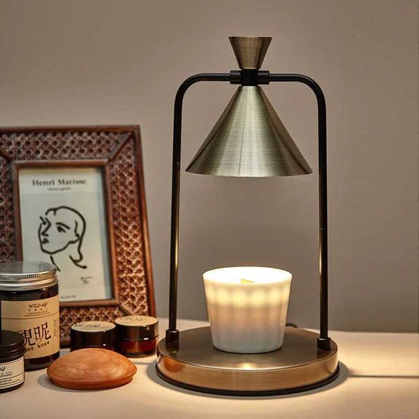 Candle Warmer Electric Wax Melt Lamp Lantern For TopDown Candle Melting Waxing Burner Aromatherapy Lamp Table Lamp For Spa R251008