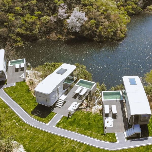 

Low Cost Pre Manufactured Houses Ready to Live in 2 Bedroom Wind Resistance Good Quality Ready House for Housing Is Cheap Prefab
