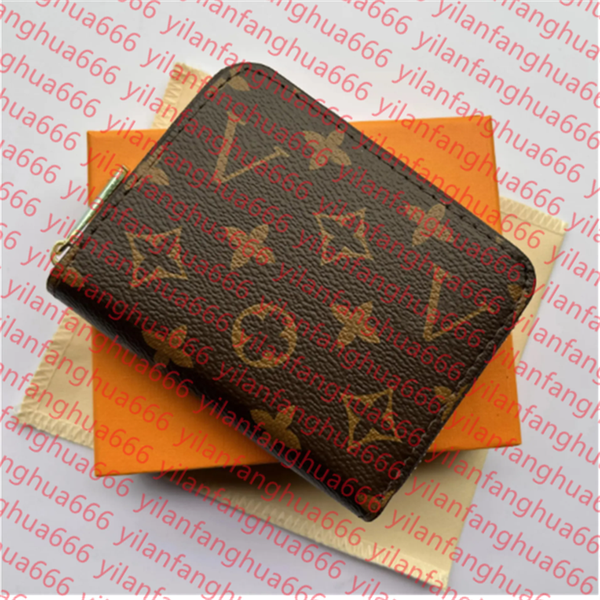

Leather Wallets Holders wer Emed Wallet Holder for Men Women with Card Slot Multi functional designer handbag and long wallet Credit With box AAA, 2#