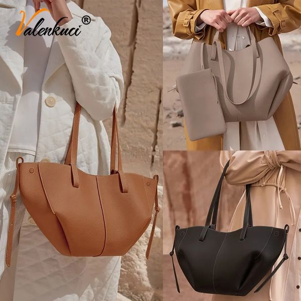 

Large Designer Bags for Women Luxury Handbags Fashion Tote Female Leather Women Shoulder Bags Elegant Shopping Bag F18-1, White
