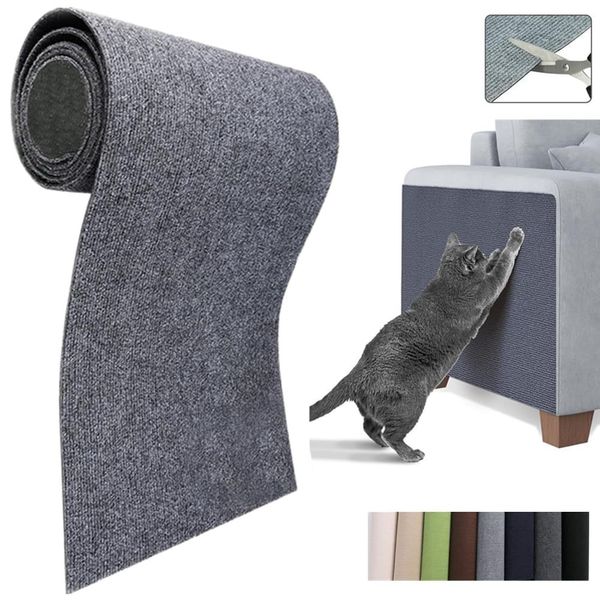 

Trimmable Self-adhesive Carpet Multifunctional Cat Climbing Mat Suitable For Pet Anti Scratch And Bite, Berry