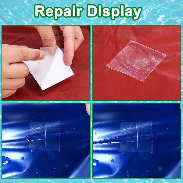 

Wholesale TPU Repair Patch Air Cushion Waterproof Suitable For Inflatable Tent Canvas Top Pipe Airbed 2016
