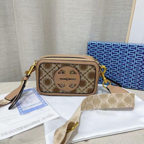 

Designer women's bag luxury camera bag crossbody bag luxury leather zipper handbag leather shoulder bag, Deep blue