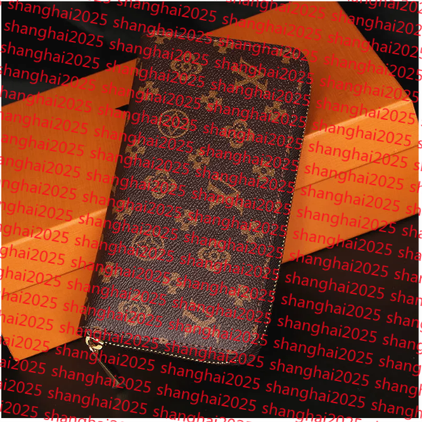 

Designer Wallet M60017 Leather Wallet Women Zipper Long Card Holders Coin Purses Woman Shows Exotic Clutch Wallets, 3#