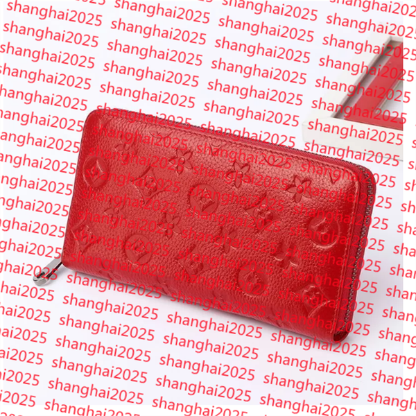 

Designer Wallet M2005 Leather Wallet Women Zipper Long Card Holders Coin Purses Woman Shows Exotic Clutch Wallets With box, 6#