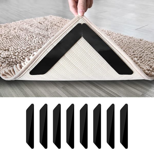 

Fixed Floor Mat With Close-fitting Shape, Anti-slip Sticker Trapezoidal Right Angle L-shaped Pu Double-sided Adhesive Markless Nano Glue