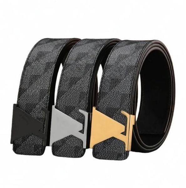 

Fashion Belt Mens Belt Womens black belt100-125cm With Box, A2