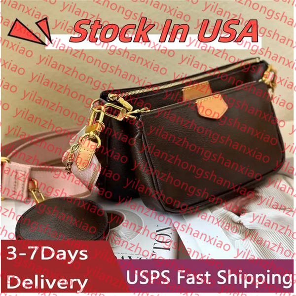 

10A Designer Bag 3pcs/Set Multi FELICIE POCHETTE Chain Women Bags Handbag Crossbody Purse Louise Woman Shoulder Bags Lady Tote Bag Wallet Orange Box, 6#