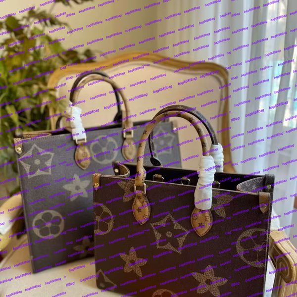 

Fashion Bags Crafty ONTHEGO MM GM M44 WOMEN s designers bag genuine leather Handbags messenger crossbody shoulder bags Totes Wallet backpack, Plum