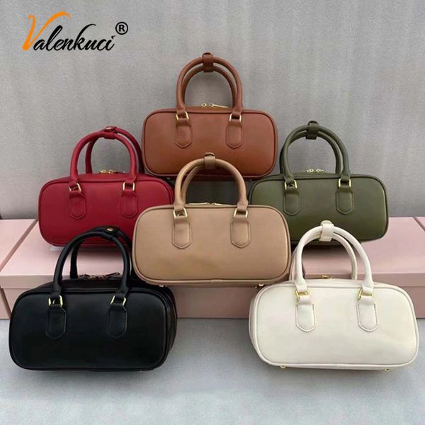 

Top-handle Bags Luxury Leather Women Bags Besigner Crossbody Bags Fashion Shoulder Bag Crossbody Bags Lady Elegant Bag with Box 718-2, Brown