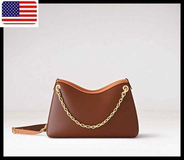 

9a Designer Bag Letter Chain Handbag Real Leather Quality Women Pouch Shoulder Camera Bag M13014 Messenger Bag Campus Crossbody Bag, Brown
