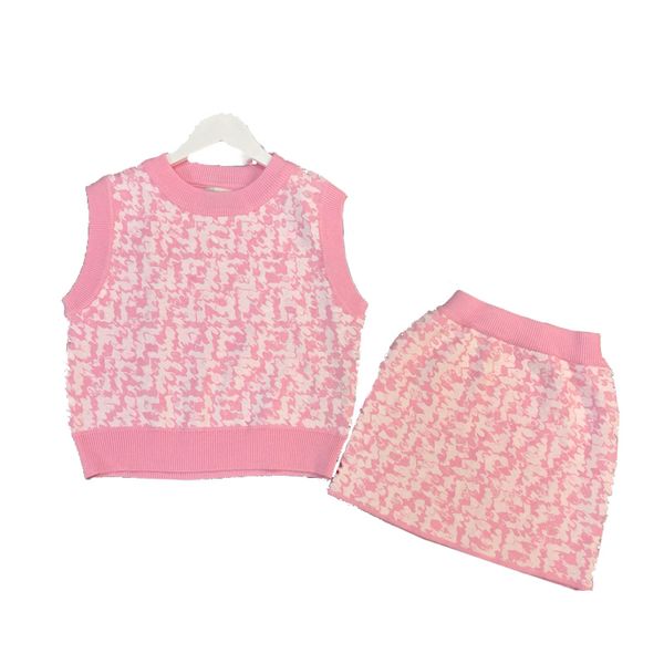 

kids clothes Set girl Kids Designer Clothes Baby Toddler Sets Boy Clothing skirt Shirt Children Tracksuit Full Letter Summer Outfit Kid Top Tees 100cm-160cm, Khaki