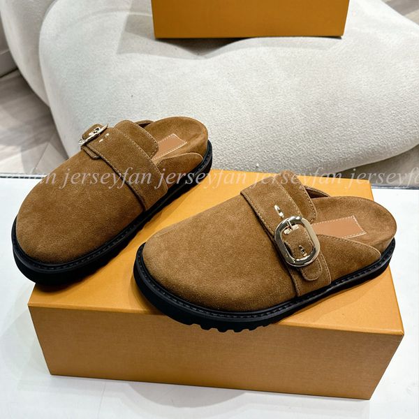 

Men Women Loafers Fashion Slippers Casual Shoes With Box/Dust Bag, Red