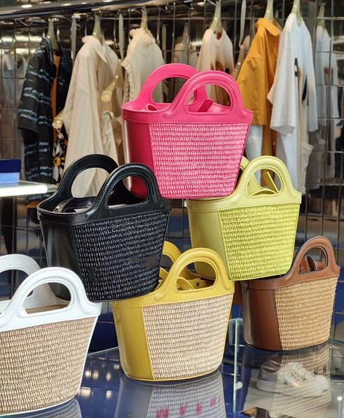 

Designer Straw Summer Woven Womens Small Lower Shoulder Crossbody Bag Shopping Fashion Tote Bag Multicolored 213, A11