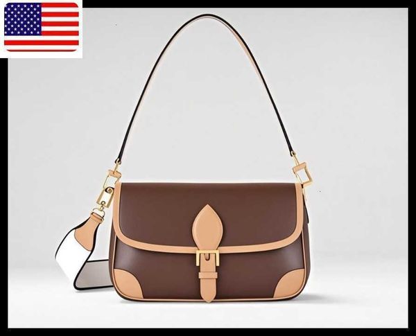 

9a Designer Bag Letter Chain Handbag Real Leather Quality Women Pouch Shoulder Camera Bag Messenger Bag M45985 M46049 Campus Crossbody Bag Aucs, White