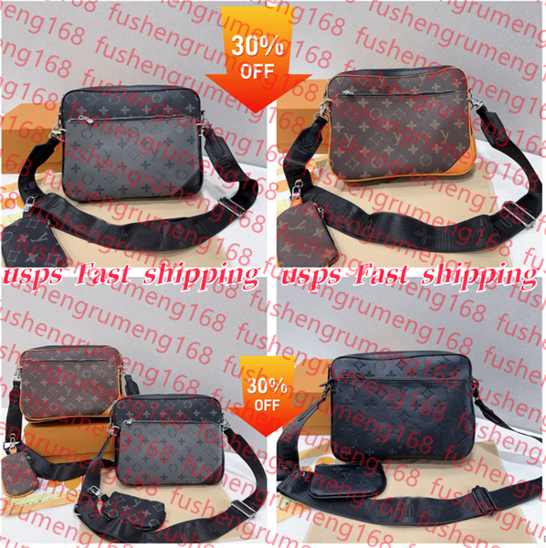 

2025 New Men Crossbody Shoulder Bag styles Various sizes handbag luxurys designers bags pochette Multiple pockets fashion Messenger bag sale Hot 2024 L789, 13#