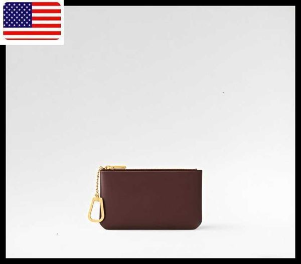 

9a Designer Purse Letter Wallet Quality Men Women Pouch Pocket Leather Mini Coin Card Holder Purse M13559 Chain Pack Handbag Clutch Evening Bag, Brown