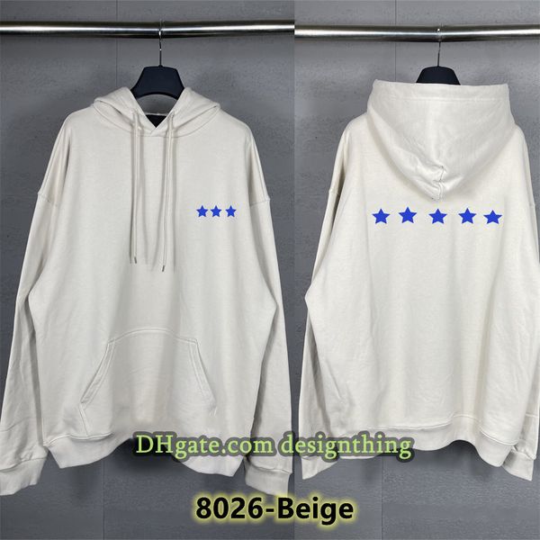 

Men Women Hoodie Trendy Hoodie Oversized Streetwear Vintage Printed Sweatshirt Casual Loose Fit Unisex Couple Plus Size Daily Wear Embroidered Pullover, Orange