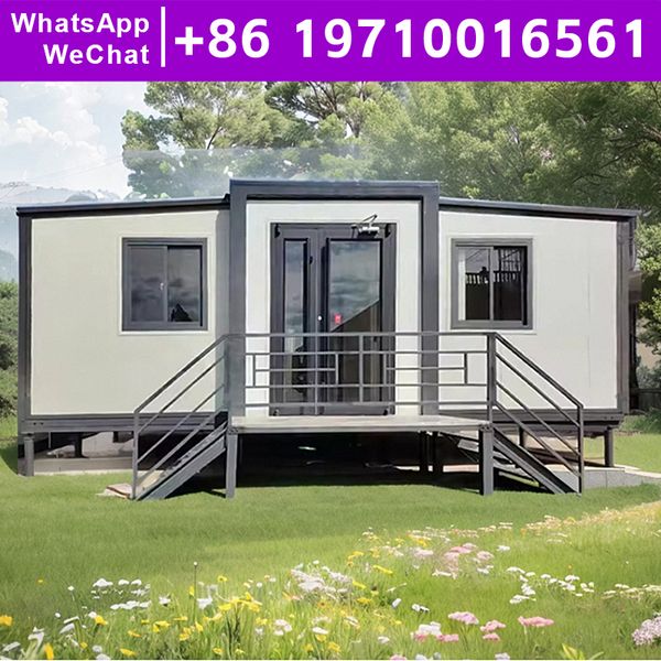 

Good Quality Modular Houses Housing Luxury Modern Expandable Prefabricated Houses in Luxury Containers Frame Steel Structure