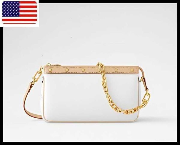 

9a Designer Bag Handbag Women Pouch Shoulder Bag M13404 Messenger Bag Campus Crossbody Bag Clrh, White