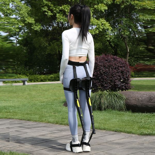

Innovative Wearable Exoskeleton Chair for Camping - Ideal Gift for Festival & Festivities, Max Load of 75kg