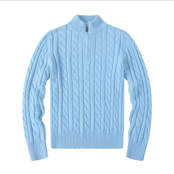 

Men Autumn Wool Sweaters Casual Small Pull Half Zip Ra Polo Womens Cardigan Jacket Men Winter Slim Fit Sweater -XXL, Gray