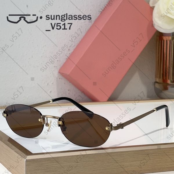 

frameless sunglasses designer sunglasses women oval sunglasses men rhombic Sunglasses Metal frame New European and American style eyeglasses UV400