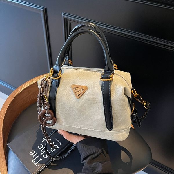

Designer bag Free Shipping 2025 New Designer Fashion Commuter Large Capacity Single Shoulder Crossbody Women's Handheld Bag, Coffee