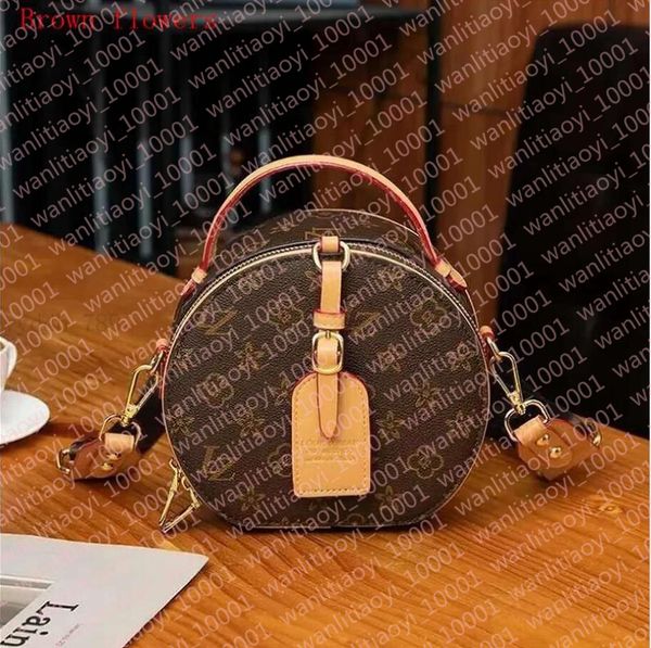 

Women's Round bags tote luxuries purses designer woman handbag Cowhide Shoulder Crossbody Nano Handbags Clutchs Purse dhgate Camera bag Bags, Camel