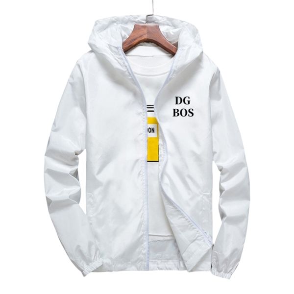 

DGBOS Designer Men's Plus Size Coats Outerwear Fashion Sports Leisure Men's Women's Couples Casual Hooded Sun Protection Clothing Light Breathable Thin Jacket Tops, P-3