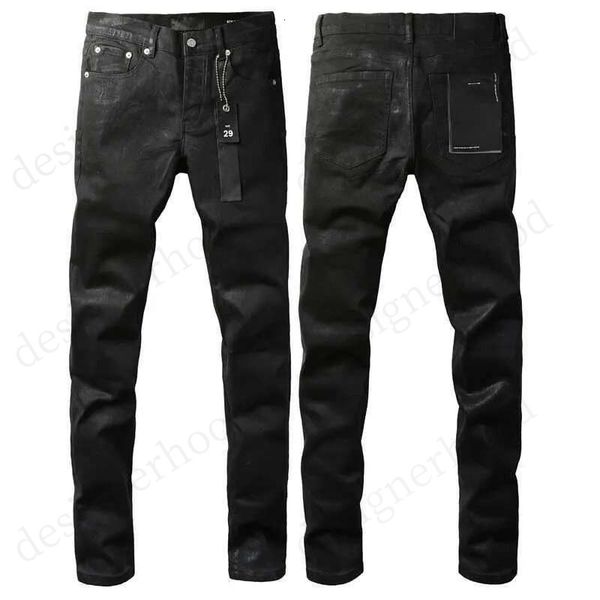 

Classic Black Purples Jeans Mens Streetwear Daily All-match Slim Stretch Straight Trousers Casual Trend Brands Denim Pants fa1, 6_color