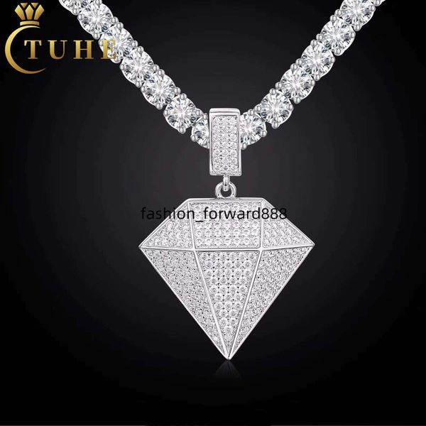 

GRA Certificate Hip Hop Jewelry Gift Men's Pure Sier VVS Silica Iced Cutting Pendant