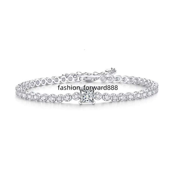 

Fancy chilled VVS silica sier tennis bracelet for women