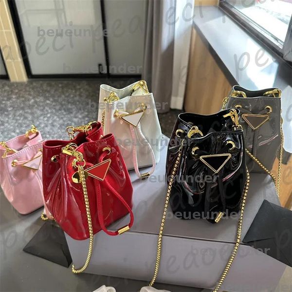 

Festival Designer Bucket Bag Womens New Year Drawstring Shoulder Bags Leather Bag Fashion Buckets Purses Versatile Crossbody Bag For Women BFG2503312, Green