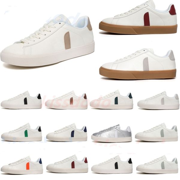 

free shipping vejaas shoes French Brazil Green Earth Green Low-carbon Life V Organic Cotton Flats Platform Sneakers Women White Designer Shoes Mens Trainers, Shoex box