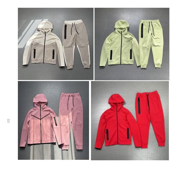 Thick Man Tech Sports Pants Tech Tracksuits Hoodies Designer Sportwear Suits Woman Jogger Trousers Track Suits Bottoms Outerwear Sports Jackets 89652
