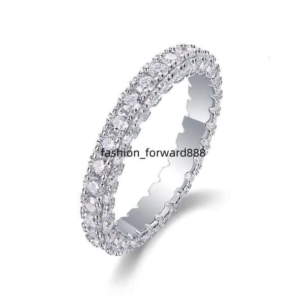 

De VVS all women's new chilled pure silver silica ring women