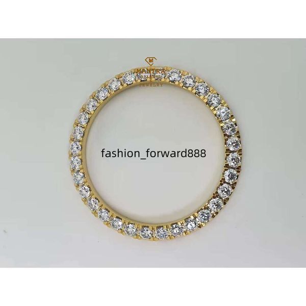 

Iced Out Vvs Dia 36mm Custom Moissanite Watch Accessories Bezel for Mens