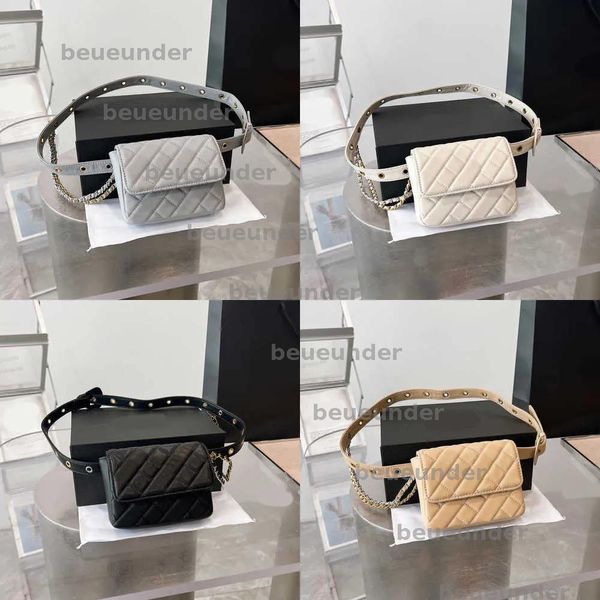 

Bumbag Designer Waist Bags Unisex Lingerie Chain Designer Bag Leather Purse Chest Fanny Pack Wallets Crossbody Handbags Shoulder BFG2503313, Dark grey