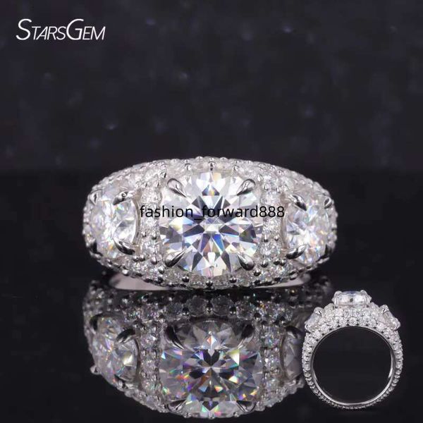

Newly designed pure silver ice with cluster D vvs and silica powder ring