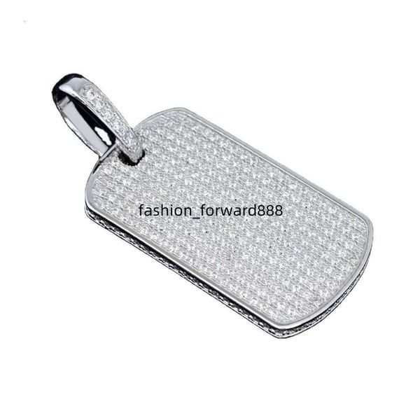 

Real U hip-hop chilled VVS moissanite pendant necklace men's pure sier fashion jewelry pendant&charm
