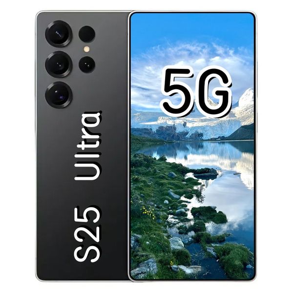 

S24 S25 Ultra 5G 16GB+1TB cell dual SIM Android phone display screen 18MP+50MP intelligent facial recognition fingerprint unlock, Purple