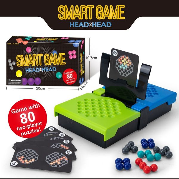 

Smartgames Toys Smart Pocket Colorful Beads Childrens Puzzle Logic Thinking Training Desktop Game