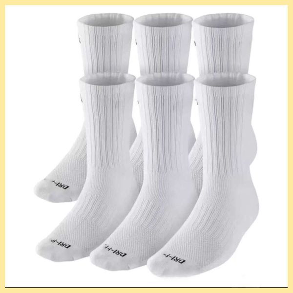 

Men's socks mens socks designer socks casual towel bottom sports socks unisex running basketball socks long womens socks cotton socks, Black