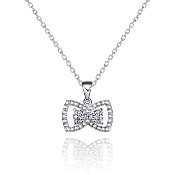 

gold necklace luxury necklaces women pendant moissanite jewlery Brand Women Necklace Crystal Rhie Letter Pearl Necklaces Sweater Chain Accessories Party Gifts