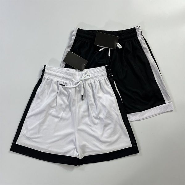 

Men's Shorts Designer Embroidered Summer Sports American Basketball Quarters Training Shorts Quick drying Men's and Women's Breathable Loose, White