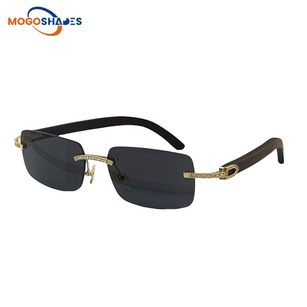 

mens designer sunglasses for women diamond cut lenses metal lentes de sol redondas frame square buffalo horn driving outdoorrimless sunglasses lunette de vue